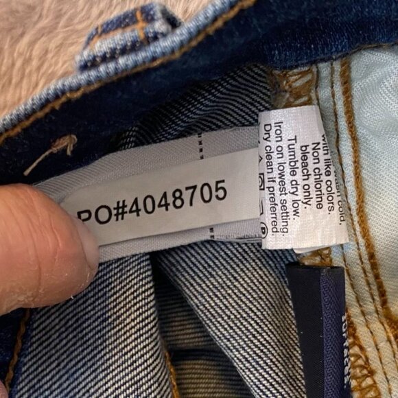 Madewell Women's Jeans Size 25 High Riser Skinny Distressed Dark Wash Stretch - Picture 11 of 13